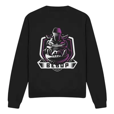 (XXL, Black) Teenage Mutant Ninja Turtles Unisex Adult Bebop Sweatshirt