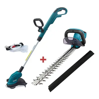 Makita DUR181Z LXT 18v Cordless Grass Line Trimmer & DUH523Z Hedge Cutter Bare