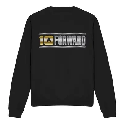 (M, Black) Star Trek Unisex Adult Ten Forward Sweatshirt