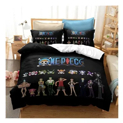 (9, Double) ONE PIECE Anime Bedding Set Juvenile Monkey D.Luffy