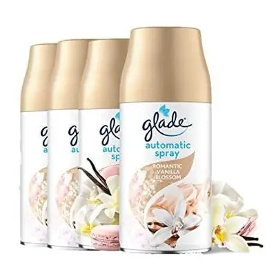 Glade Automatic Air Freshener Spray, Auto Spray Odour Eliminator & Room Fragrance, Refills, Vani