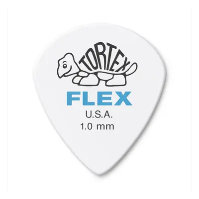 Jim Dunlop Tortex Flex Jazz III 1.0mm White Guitar Picks (468R1.0)