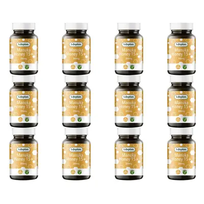 Lifeplan Active Plus Manuka Honey 200mg Capsules (Pack of 12)