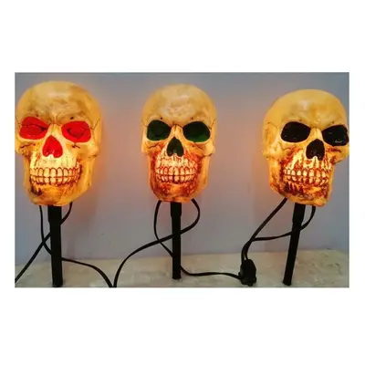 Celebrations Incandescent Halloween Skull Pathway Decor