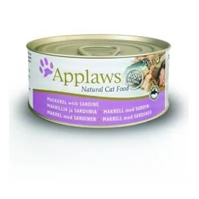 Applaws Cat Tin Mackerel & Sardine - 70g