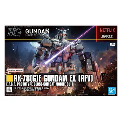 Bandai HG RFV RX-78(G)E Gundam EX Requiem for Vengeance Gunpla Kit