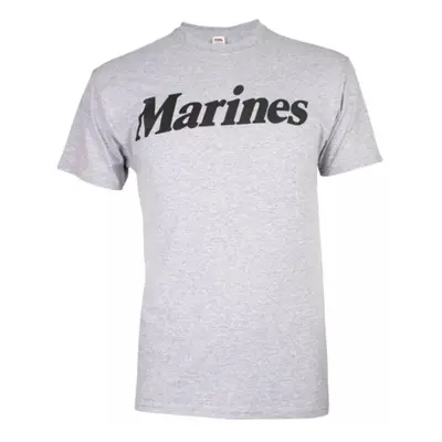 Marines T-Shirt Grey Small