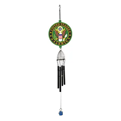 Red Carpet Studios Patriot Military Wind Chime 21-Inch Army