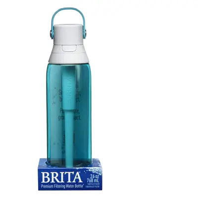 Brita Ounce Premium Filtering Water Bottle with Filter BPA Free Sea Glass