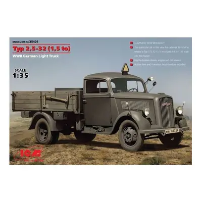 ICM35401 - ICM 1:35 - Typ 2,5-32 1,5 to, German Light Truck