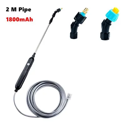 (2 nozzles meter) Portable Electric Sprayer atering Spray Irrigation Tool USB Rechargeable Teles