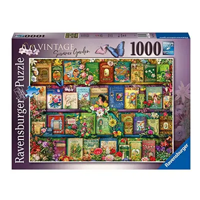 Aimee Stewart Vintage Summer Garden Piece Jigsaw Puzzle for Adults & Kids Age Years Up