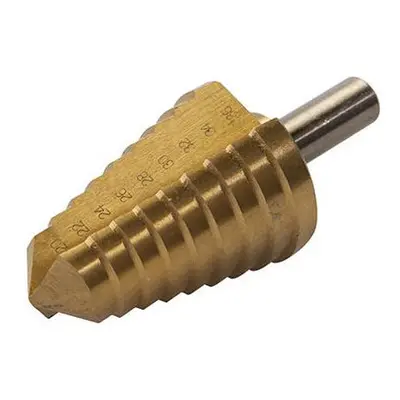 TITANIUM COATED 36mm Stepped Drill Bit 2mm Increments High Speed Hole Cutter