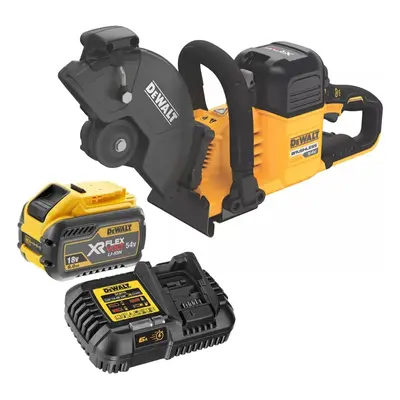 Dewalt DCS691X1 54v XR Flexvolt Cut Off Saw 230mm Wireless - 1x 9ah