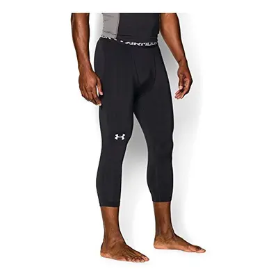 Men UA HG Armour Legging Comfortable and robust gym leggings lightweight and elastic thermal und