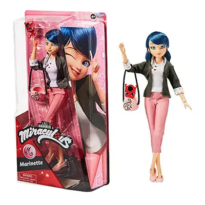 Miraculous Ladybug And Cat Noir Toys Marinette Fashion Doll | Articulated 26cm Marinette Doll Wi