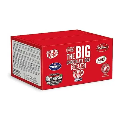 Nestle â The Big Chocolate Box, x Chocolate Bars â KitKat, KitKat Chunky, Yorkie, Aero, Munc