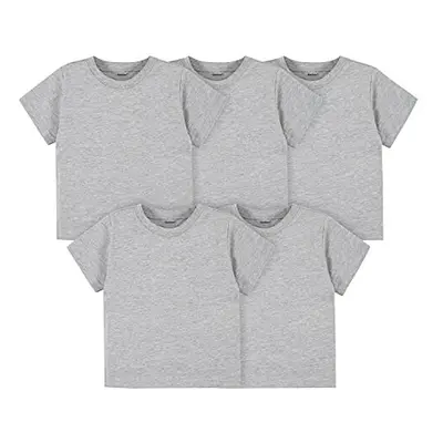 gerber Baby Toddler 5-Pack Solid Short Sleeve T-Shirts Jersey gSM