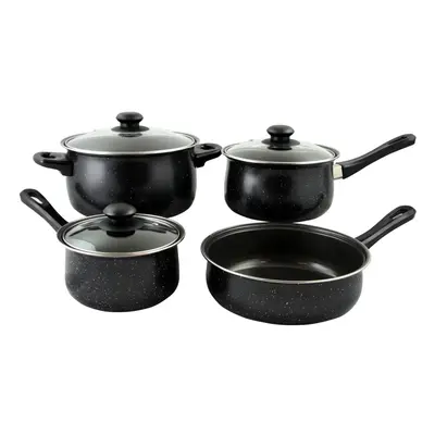 Gibson Home Casselman Piece Cookware Set in Black with Bakelite Handle