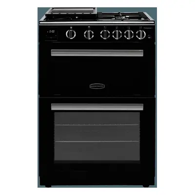 Rangemaster Professional Plus PROPL60NGFBL/C Gas Cooker with Full Width Electric Grill - Black /