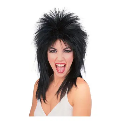 Rubie's Spiked Rocker Wig Black One Size