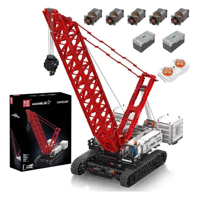 (17046) Mould King Technical Truck Building Block Remote Control Wacker Crawler Crane Model Bric