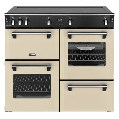 Stoves Richmond 100Ei TCH 100cm Electric Range Cooker with Induction Hob - Cream - A/A/A Rated