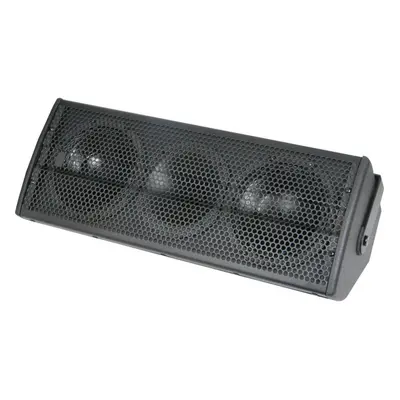 Premium Black 320W Multi Angle Dual Sub Speakers Wall Mount Enclosure Cabinet