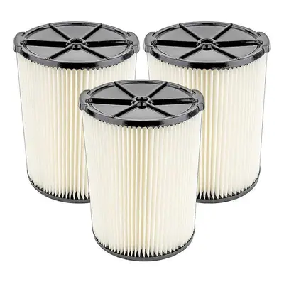 3pcs VF4000 Replacement Filter for Wet Dry Vacuum to Gallon Vacuum Cleaner HEPA Filter