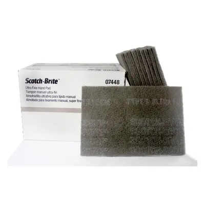 3M 7448/07448 (1/2 Box - pads) Scotch Brite Ultra Fine Hand Sanding