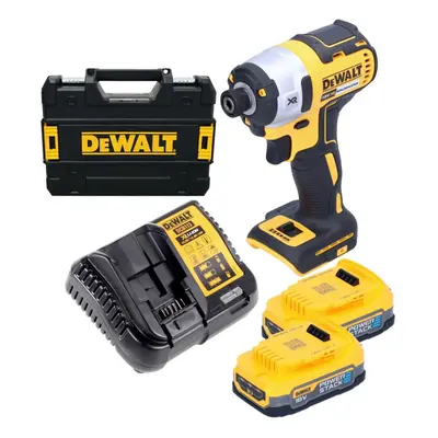 DeWalt DCF887E2T 18V XR Brushless Impact Driver Speed - x POWERSTACK Battery