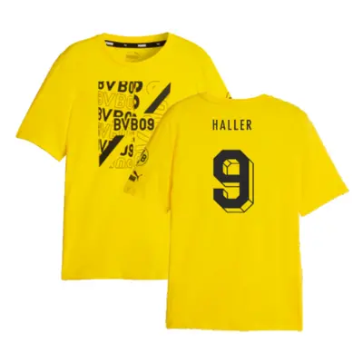 (XL) Borussia Dortmund FtblCore Graphic Tee (Yellow) (Haller 9)