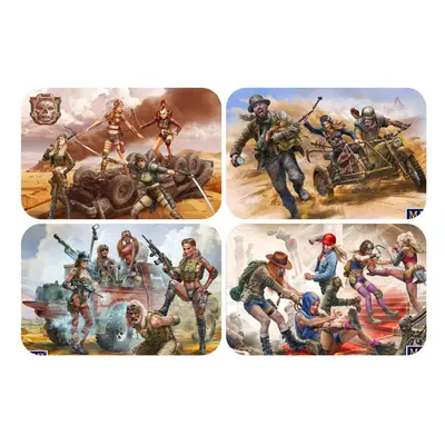 BUNDLE LOT of DESERT BATTLE SERIES PLASTIC KITS 1/35 MASTER BOX