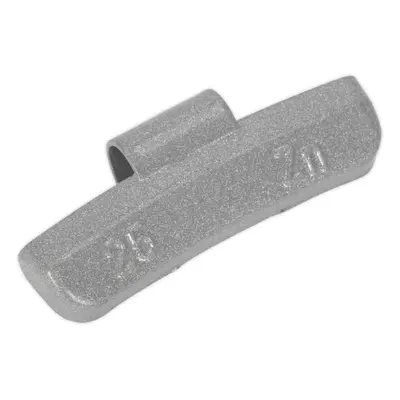 100 PACK 25g Hammer On Wheel Weights - Plastic Coated Zinc Alloy - Wheel Balance