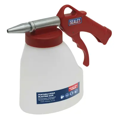 Portable Soda blasting Gun - 5mm Nozzle - Window / Wood & Glass Prep - 115psi