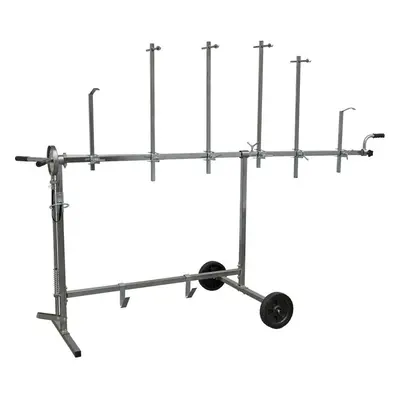 Universal Mobile Rotating Panel Stand - 60kg Weight Limit - Bodyshop Preparation