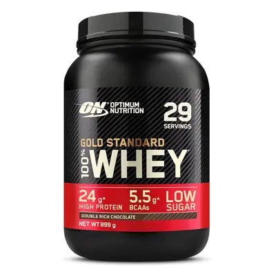 Optimum Nutrition Gold Standard Whey Protein, Muscle Building Powder Occurring Glutamine and Ami