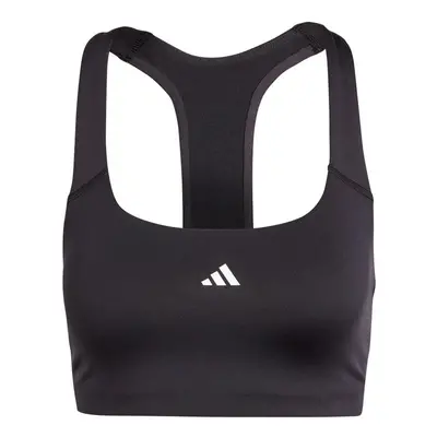 adidas Women's Powerimpact Training Medium Support Bra White