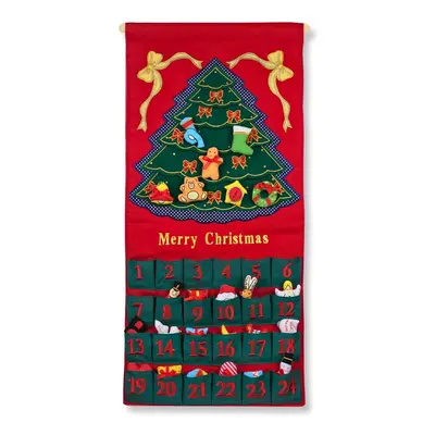 Merry Christmas Tree Advent Calendar by Pockets of Learning | Festive Holiday D?cor Seasonal Fab