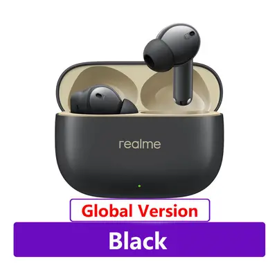 (GL Black) New Realme Buds T300 True Wireless Earphone 30dB Active Noise Cancelling