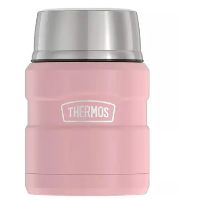 THERMOS Stainless King Vacuum-Insulated Food Jar with Spoon Ounce