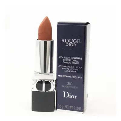 (200 Nude Touch (Velvet)) Dior Rouge Dior Lipstick 0.12oz/3.5g New With Box