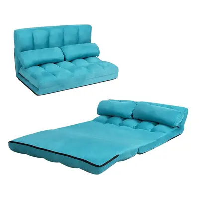 3 IN Folding Lazy Sofa Bed Floor Sleeper Adjustable