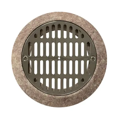 Certikin Main Drain - Liner - Flat Grille SPHD33LO+SUB | Flat main drain grille (stainless steel