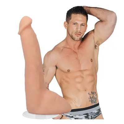 Signature Cocks Roman Todd Ultraskyn Cock with Suction Cup Inch