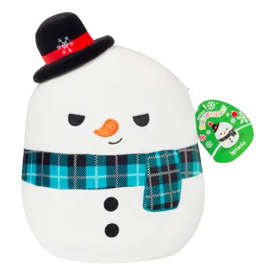 Squishmallows Original 10-Inch Ignacio The Snowman - Official Jazwares Plush - Collectible Soft 