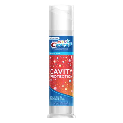 Crest Kids Cavity Protection Sparkle Fun Flavor Toothpaste, 4.2 Oz