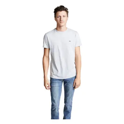 Lacoste mens Short Sleeve Crew Neck Pima Cotton Jersey T-shirt T Shirt