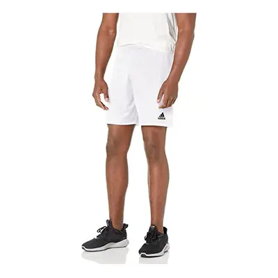 adidas Mens Entrada Shorts White Large