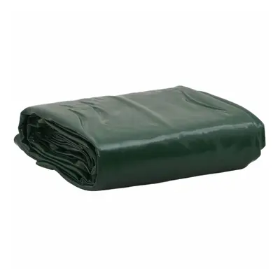 vidaXL Tarpaulin Cover Ground Sheet Waterproof Camping Tarp Green g/mÂ²